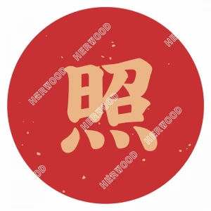 CRL27W0073 新年貼紙-照 Φ27mm 70片/張